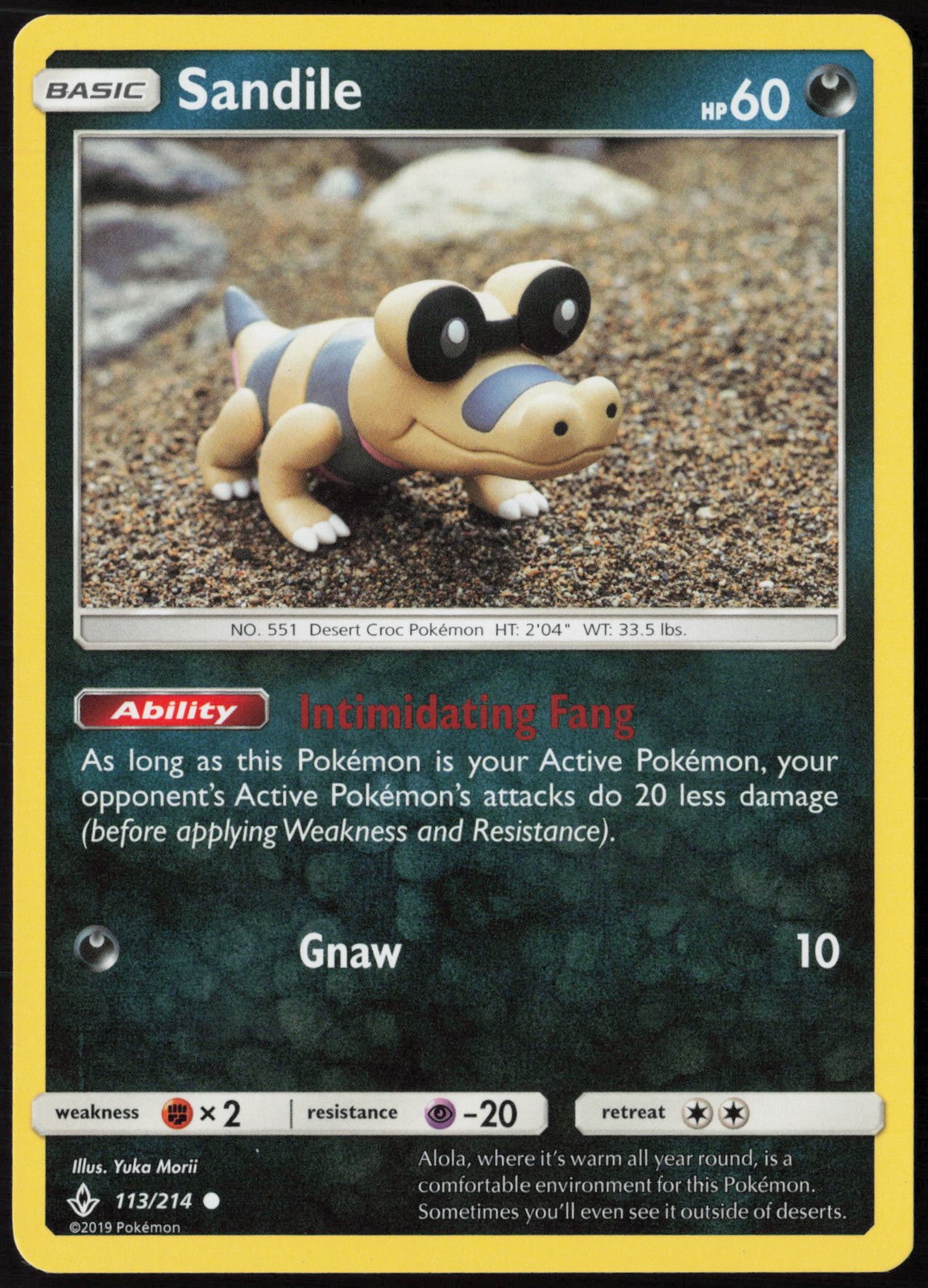 Sandile (113) SM - Unbroken Bonds Regular 113/214