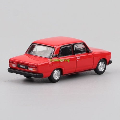 GB Perka 1:64 Red 1970 LADA 2105 Classic Vintage Model Diecast Collect Car - Picture 4 of 6