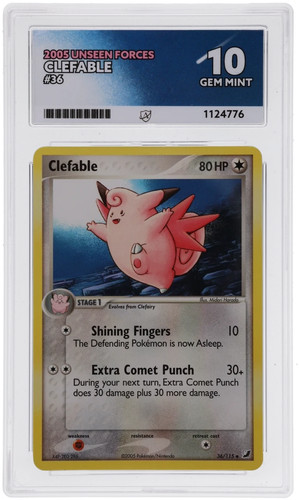 Clefable graded ACE 10 for sale on eBay