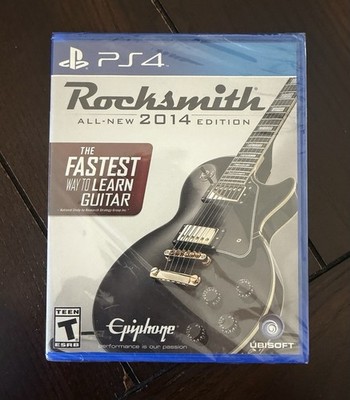 ROCKSMITH 2014 Playstation 4 PS4 -Brand New.  NO CABLE, GAME ONLY! Learn Guitar