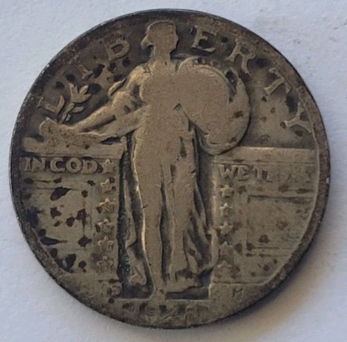1928 Silver Standing LIBERTY Quarter