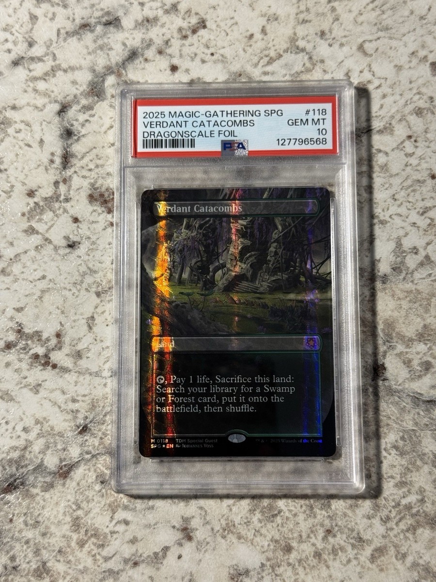 Verdant Catacombs (Borderless) (Dragonscale Foil) Special Guests