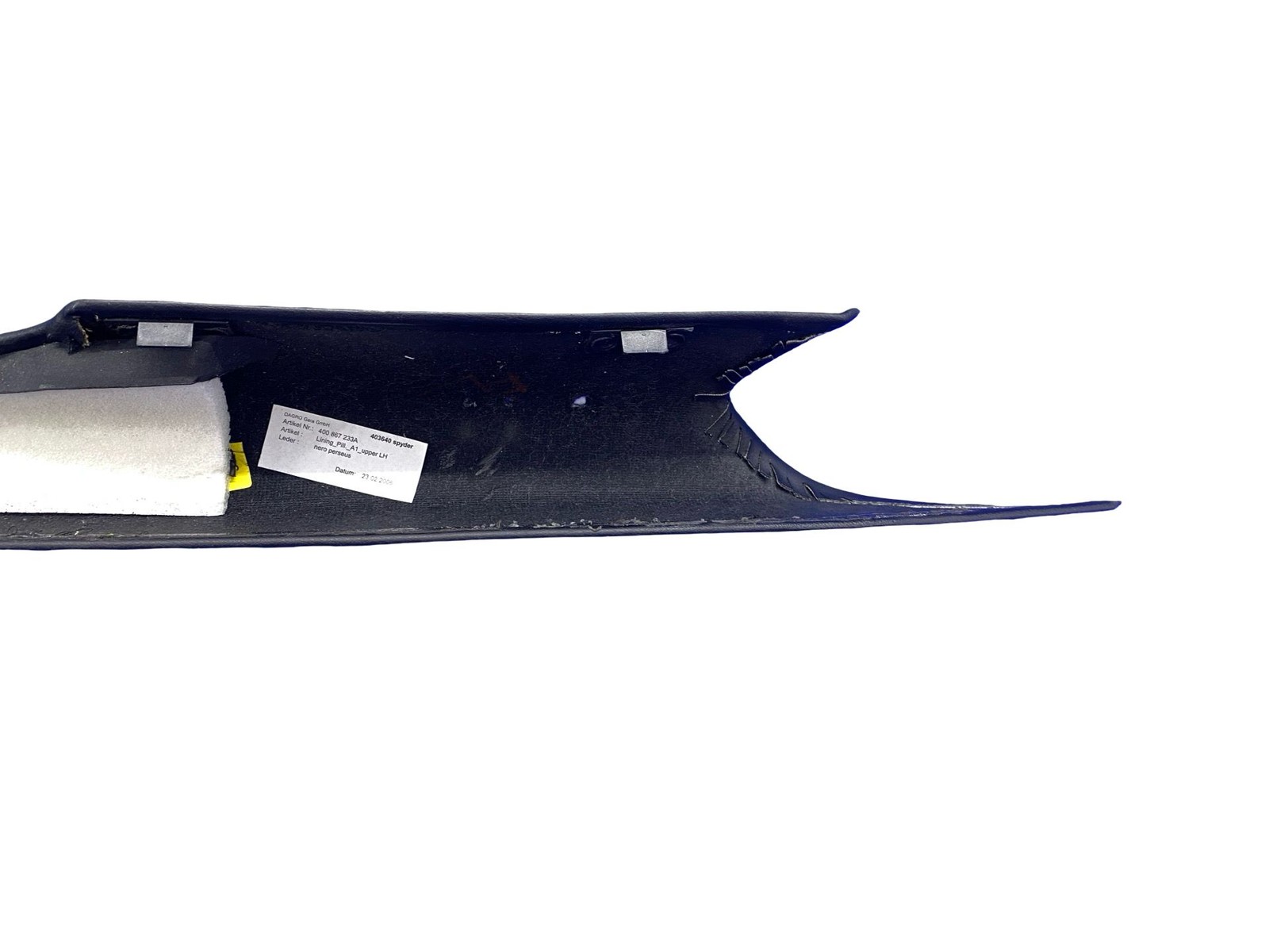 2004 - 2009 Lamborghini Gallardo Front Left Interior A Pillar Trim Cover Panel