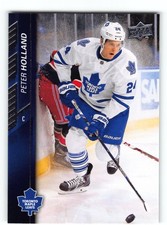 Peter Holland 2015-16 Toronto Maple Leafs Card