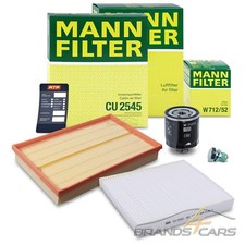 MANN-FILTER INSPEKTIONSPAKET FILTERSATZ A FÜR SKODA FABIA 6Y 1.4 16V 99-08