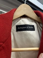 Sterlingwear of Boston Women s Red Pea Coat M...