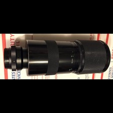 Original vintage Spiratone Mirror-Ultratel F1.8 500mm Camera Lens in case