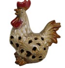 Chicken/Rooster Farmhouse 8" Kitchen Dining Room Decor Ceramic