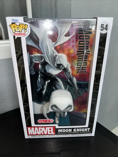 Funko Pop! Comic Book Cover with Case: Marvel - Moon Knight - (36A)