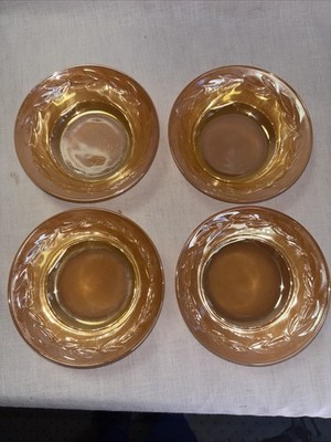 Fire King  Berry Bowls Set of 4 