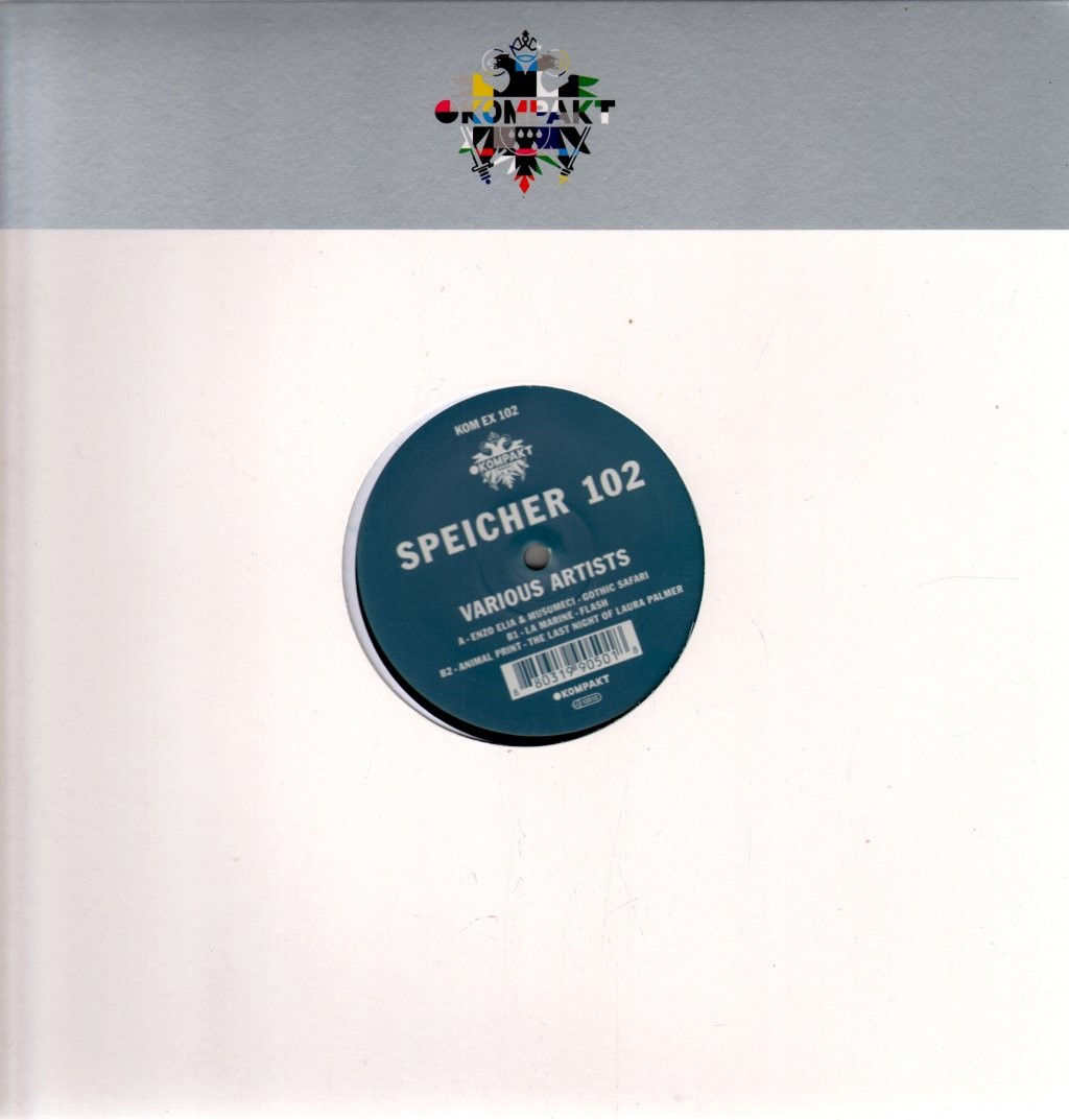 Various Artists Speicher 102 12"" vinyl Germany Kompakt Extra 2018 in die cut
