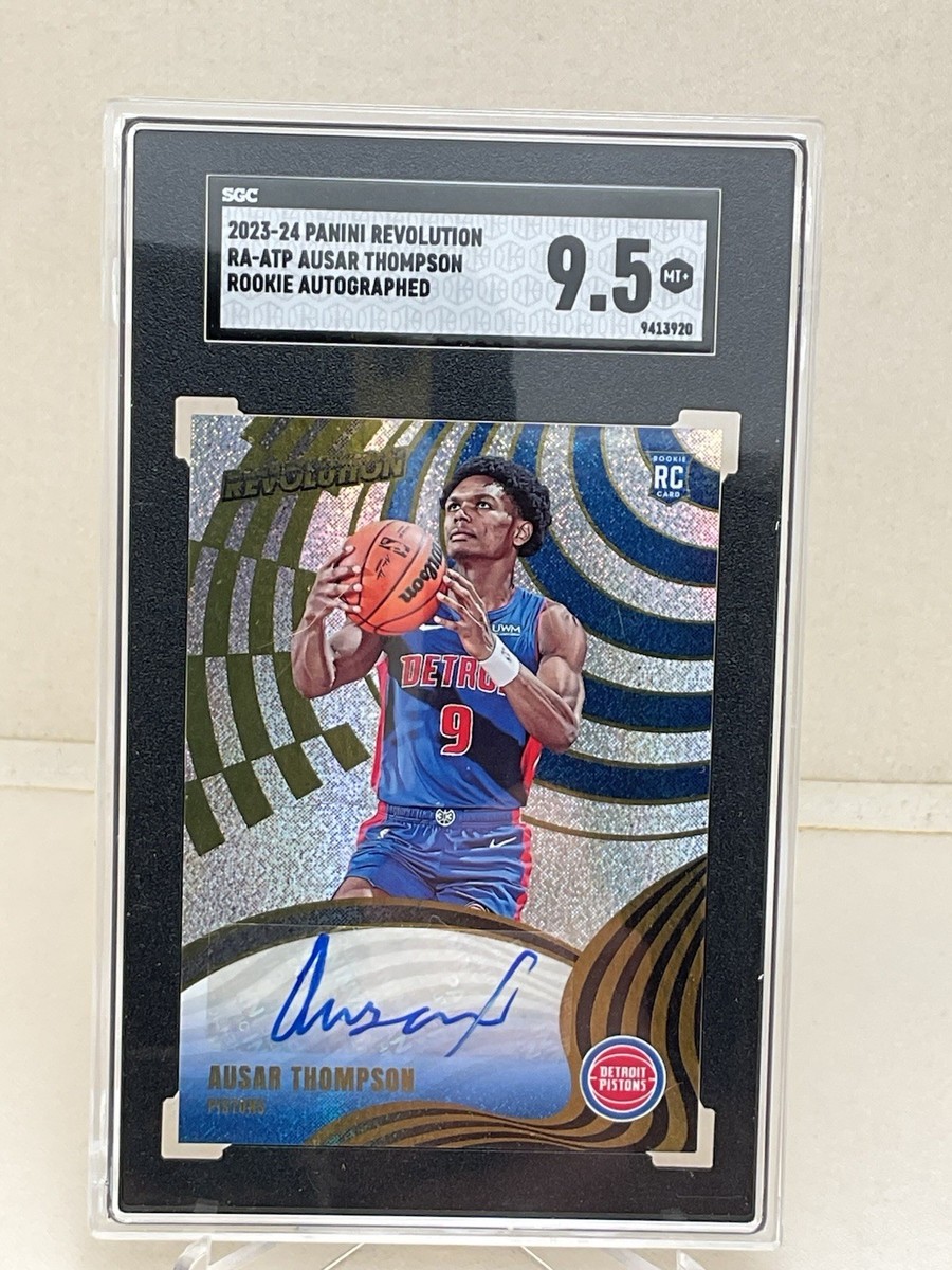 その他 Ausar Thompson Hoops Rookie Card  auto Ausar Thompson 2023 Hoops #RI-ASR Rookie Ink Price Guide