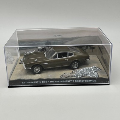 James Bond 007 Car Collection #12 Aston Martin DBS OHMSS 1:43 Modellauto im Gehäuse