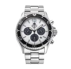 Orient RA-TX0203S Quartz Chronograph Silver Dial Men Watch