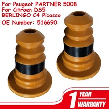 2Pcs Rear Suspension Buffer Block For Peugeot Citroen DS5 Berlingo C4 Picasso