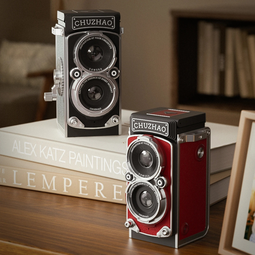 CHUZHAO Fotocamera Digitale Retrò 1080P – 12 MP, Autofocus, Schermo 2.4″, Scheda SD 16GB Inclusa, Filtri Creativi, USB, Per Bambini E Adolescenti, Regalo Carino