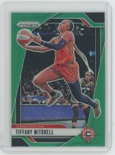 2024 Panini WNBA Prizm Tiffany Mitchell Green Prizm #57 Connecticut Sun
