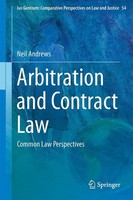 Arbitration And Contract Law Neil Andrews