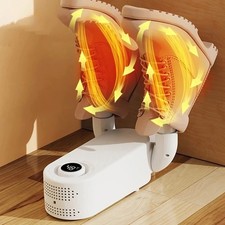 Folding Shoe Dryer with Dual Arms   Portable Dehumidifier and Deodorizer