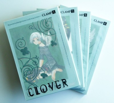 CLOVER 1-4 Mangas von Clamp KOMPLETTE SERIE Carlsen Comics