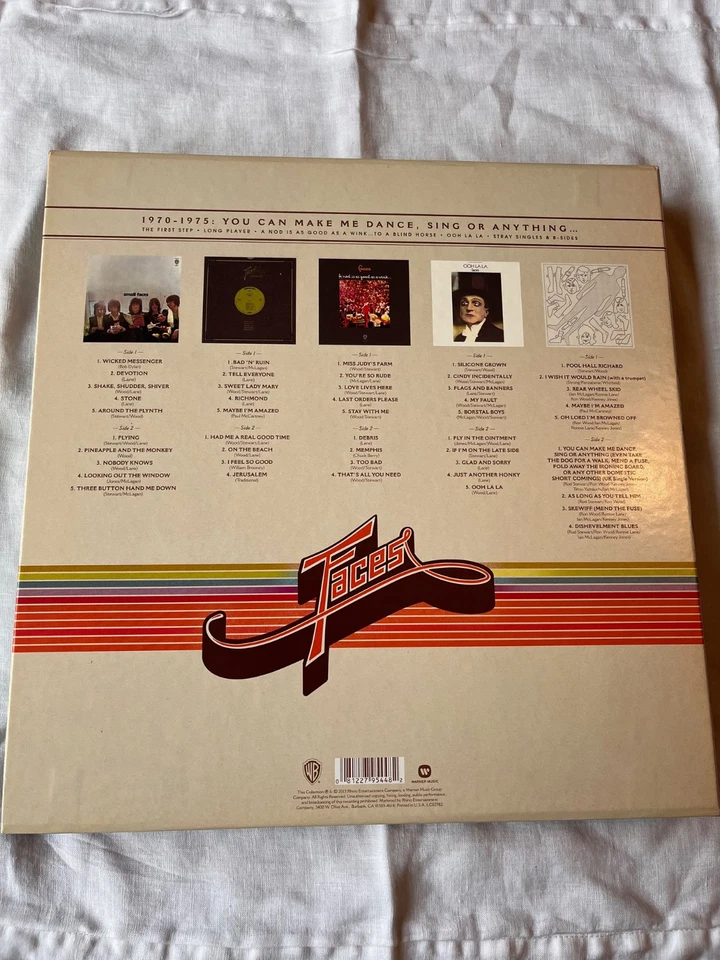 Faces vinyl lp 1970-1975: You Can Make Me Dance, Sing Or Anything - Image 4 of 4