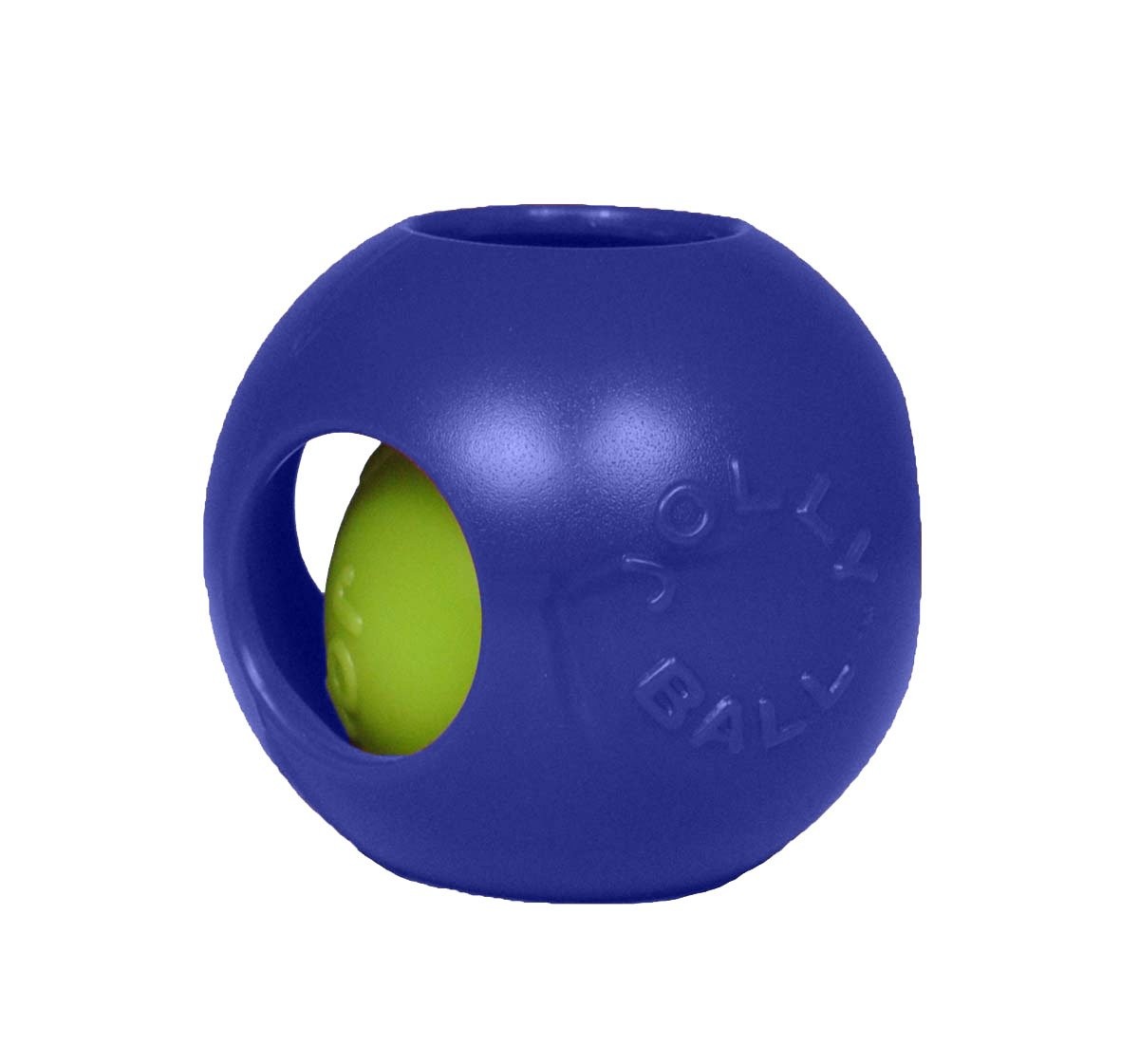 Jolly Pets Teaser Ball Dog Toy, Large/8 Inches, Blue, Large 