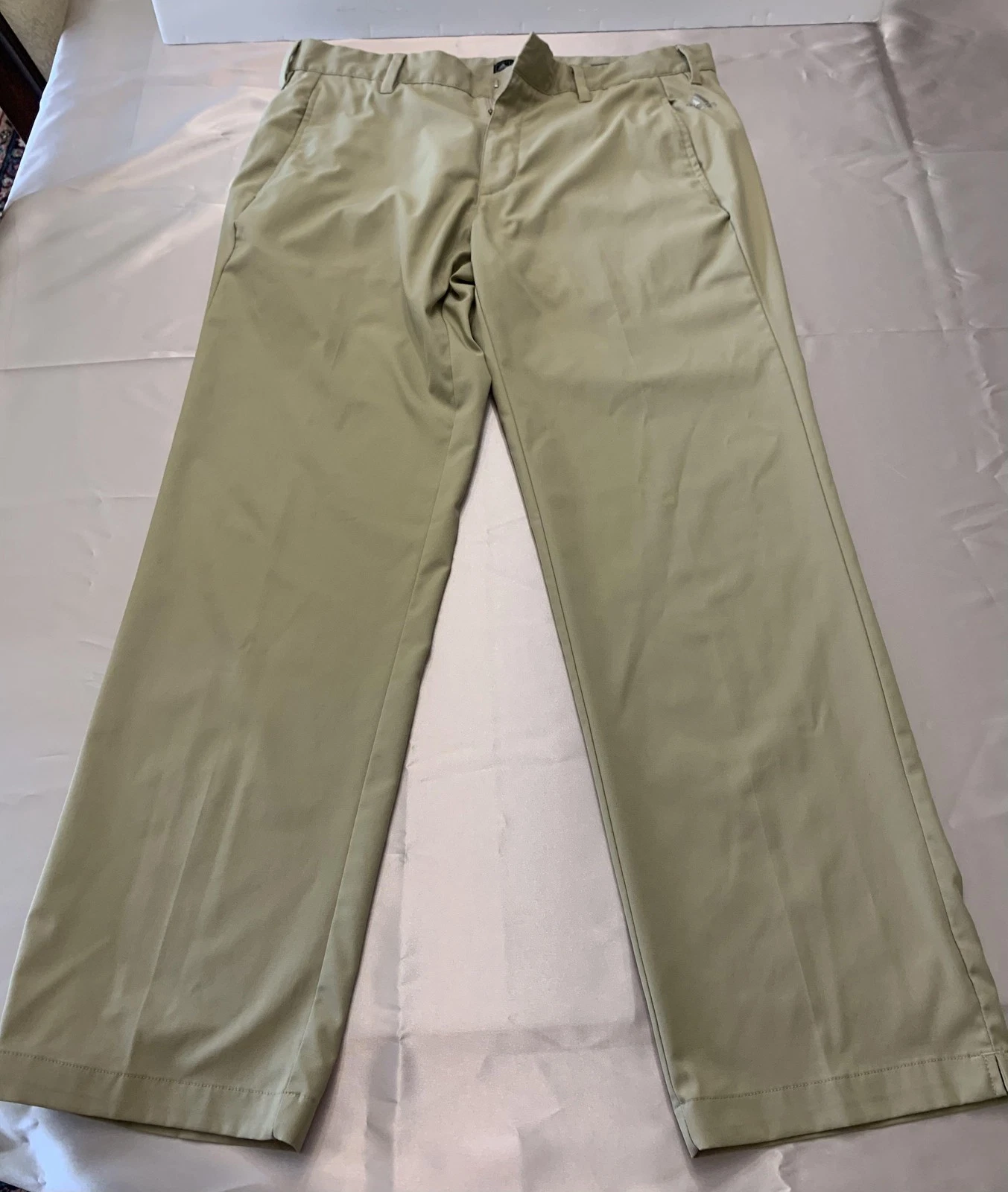 Adidas Golf Pants Mens 34x30 Performance Stretch Athletic Trousers Polyester