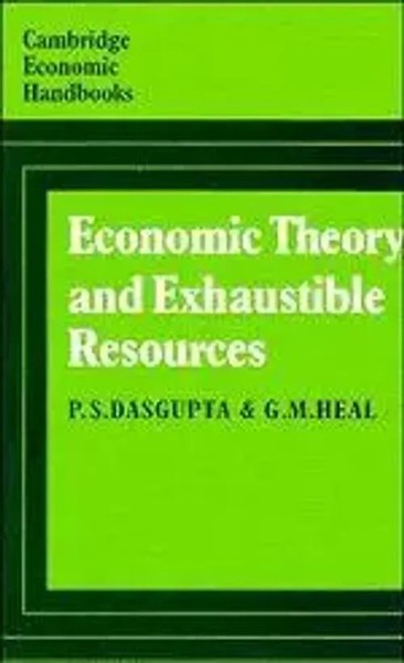 Economic Theory And Exhaustible Resources P. S. Dasgupta (U. A.) Taschenbuch-image