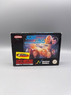  Star Trek Next Generation Future's Past Super Nintendo SNES OVP + Anleitung