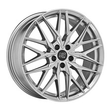 ALUFELGE MSW MSW 50 FUR VOLKSWAGEN GOLF VI 8X19 5X112 HYPER SILVER HB T6N