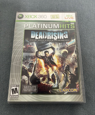Capcom Dead Rising Microsoft Xbox 360 w/Case & Manual Platinum Hits M