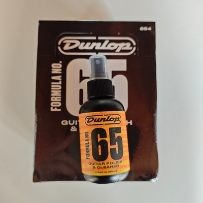 12 x Dunlop Formula 65 Pflegemittel für Gitarren und Bässe Gitarrenpolitur OVP