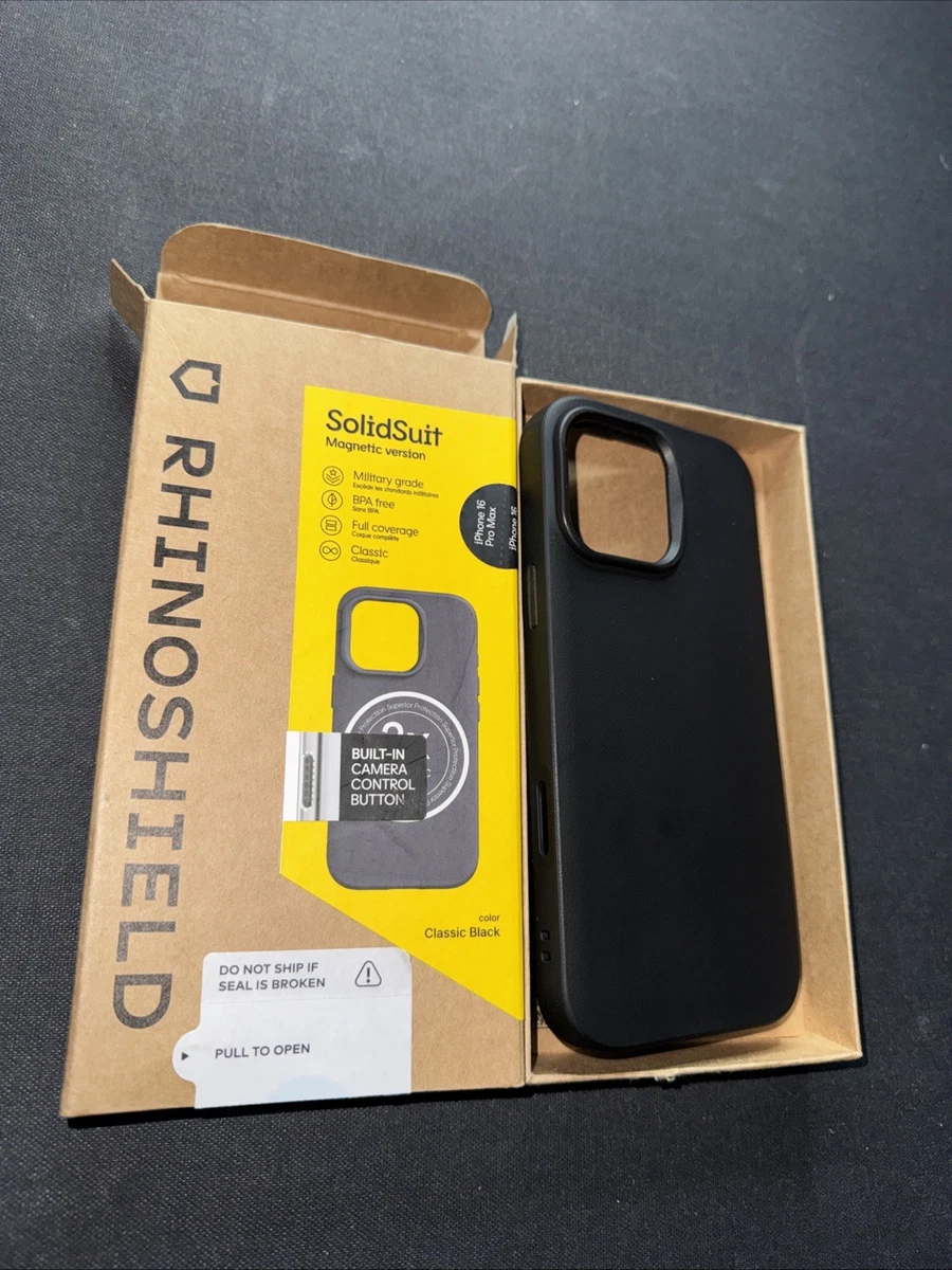 RhinoShield Mod NX Beschermhoes voor iPhone 17 Pro, compatibel met MagSafe l Mod NX, met beschermplaat, superieur magnetisme en valbescherming in militaire kwaliteit, marineblauw