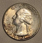 HIGH GRADE 1964-P Washington 90% Silver Quarter Philadelphia CHECK BREASTFEATHER