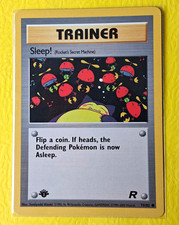 1st Edition Mint- Team Rocket Sleep!  79/82 Pristine. English & Japanese.