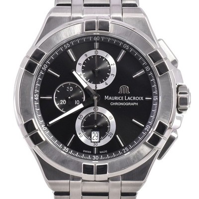 MAURICE LACROIX icon AI1018-SS002-330-1  Chronograph Quartz Men's Watch G#147350