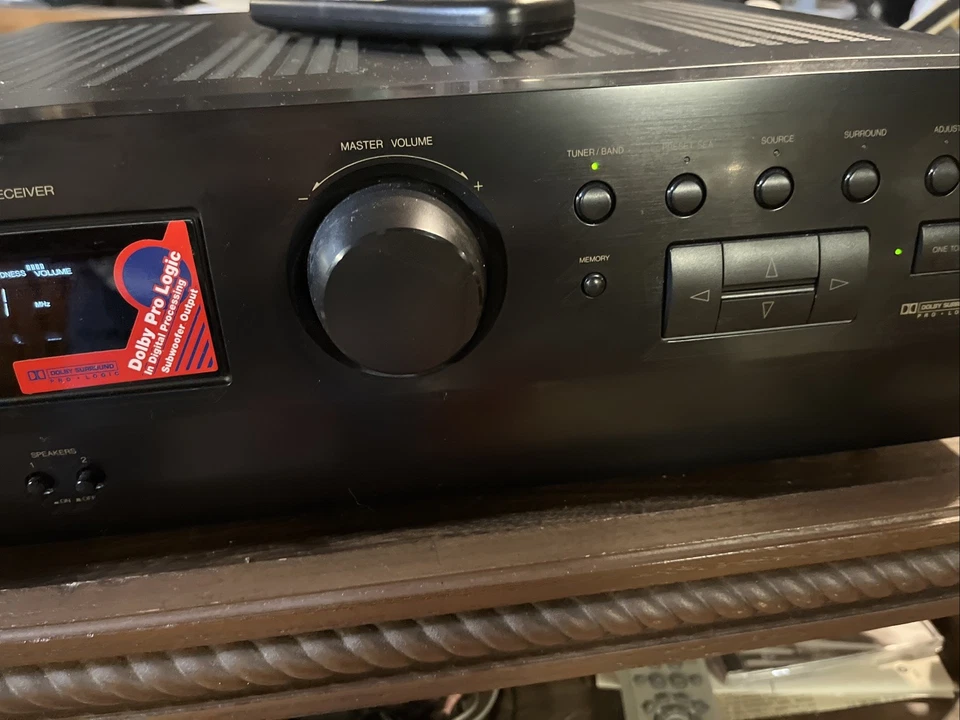 JVC RX-554V Digital 5.1 Surround Audio Video AV Control Receiver W/Remote Bundle - Image 3 of 4