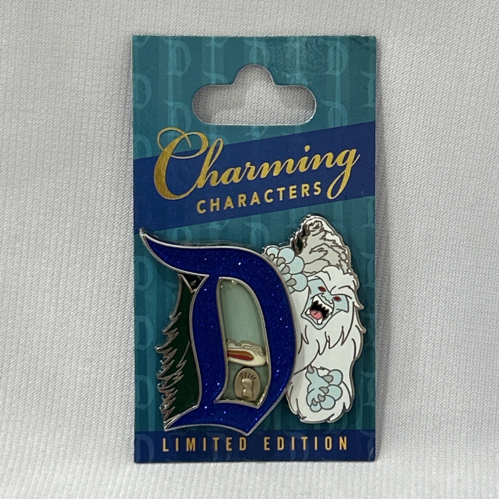 Disney pin DLR 2017 Charming Characters Matterhorn Bobsled Yeti Gothic D Classic
