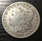 1892-S Morgan Silver Dollar $1, VG+. A True $1 Auction!!!!! F39