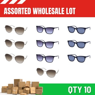 WHOLESALE ASSORTED LOT 10 DKNY SUNGLASSES store clearance latest collection mens