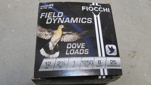 Fiocchi Field Dynamics Dove 12 Gauge Shotshell Box - Empty