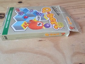 Q*bert ~ Coleco Vision game Parker Bros. Complete in box w Manual - Tested 