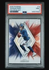 2025 Panini Phoenix Jaxson Dart Color Blast Rookie Insert #14 PSA 9 - NYG -FTM
