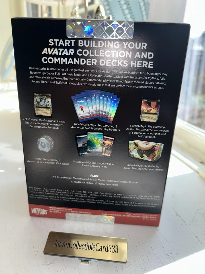 Avatar The Last Airbender Commander’s Bundle MTG Magic English Ver New Sealed - Image 4 of 4