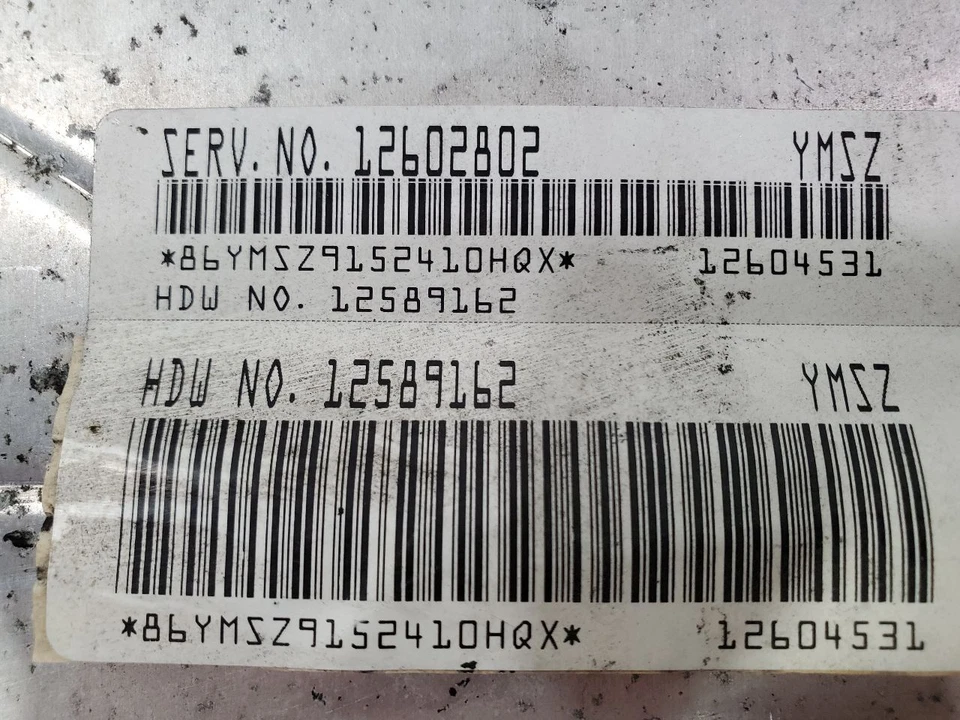 Módulo de control electrónico Hummer H2 2005 2006 OEM 12602802 Foto 2 de 4