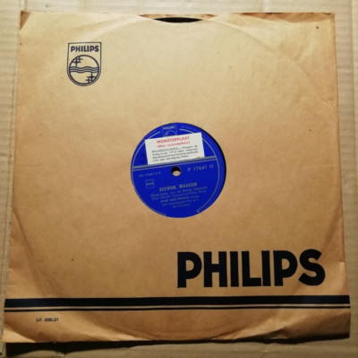 MAX VAN PRAAG - ZEEMAN, WAAROM  - 78er 10''  - PROMO - MUSTERPLATTE - NL (10)