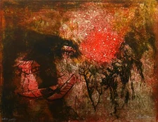 Lebadang (aka Hoi), Boats on the Shore 2, Lithograph, signed and numbered in pen