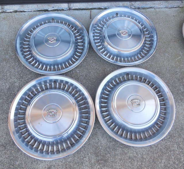 15" 1971 72 Cadillac Hubcaps Wheel Covers 3515332 eBay