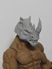 3d Printed RHINHEART Headsculpt 2 OGRE SCALE Mythic Legions 1 12 figure