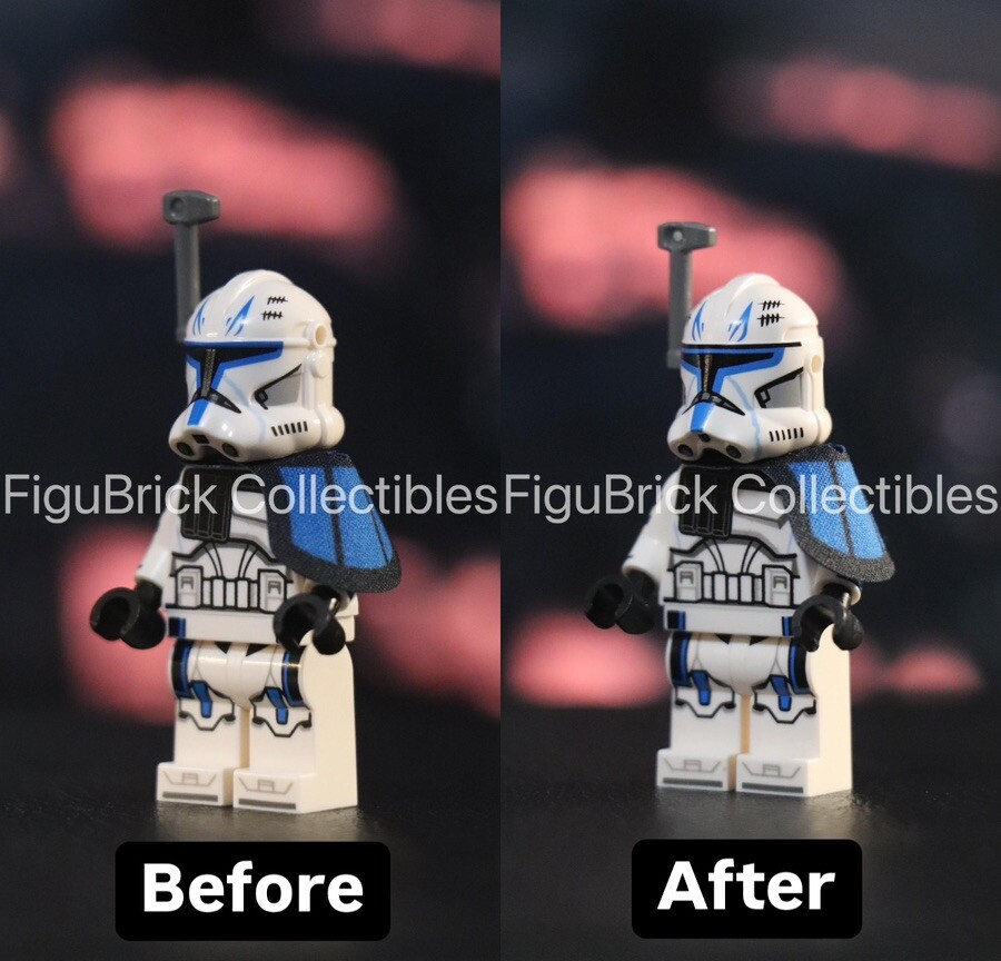 for LEGO Star Wars Captain Rex Helmet Upgrade